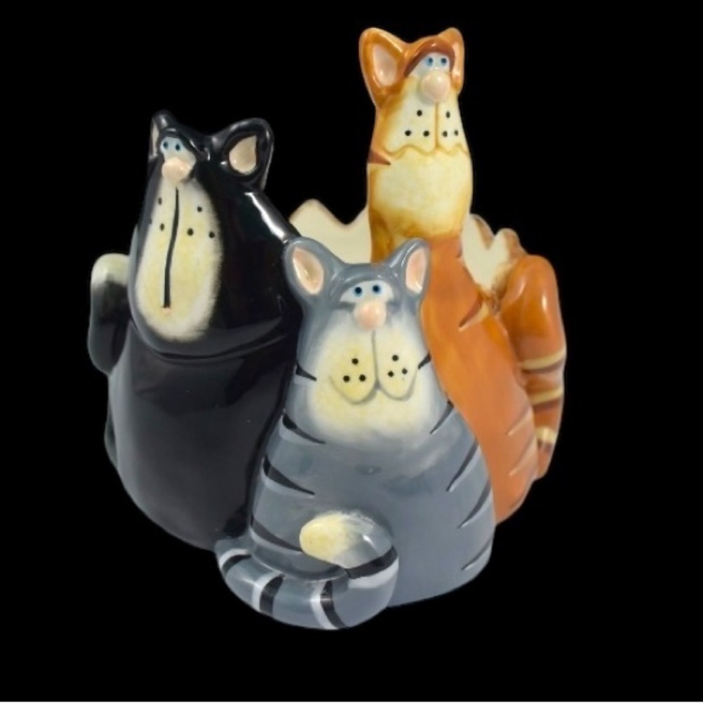 Vintage Russ Berrie Ceramic Candle Holder